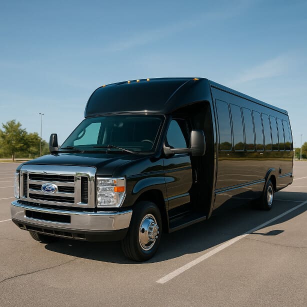 Charter Bus Rental Shreveport 18 Passenger Minibus